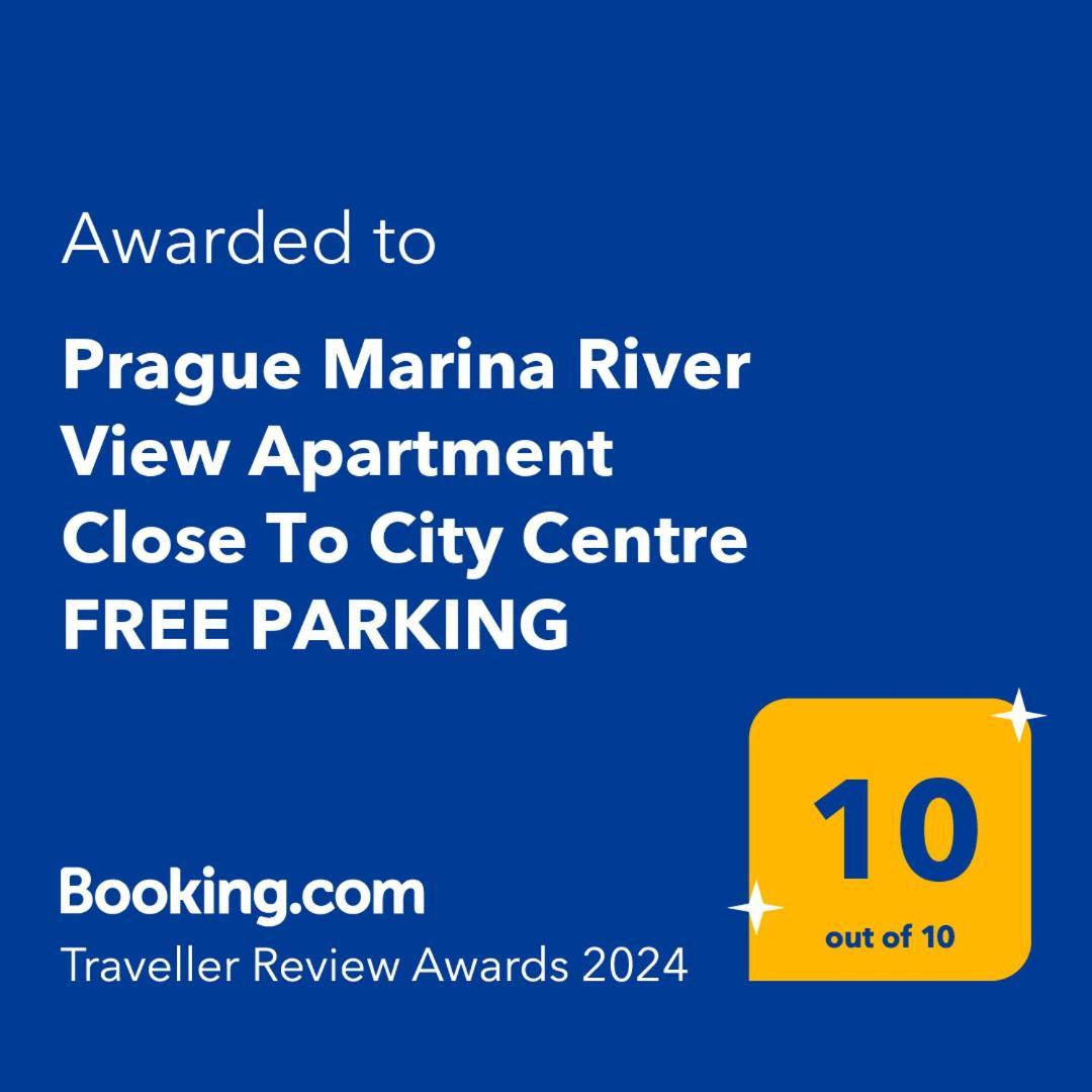 Prague Marina River View Apartment Close To City Centre Free Parking Dış mekan fotoğraf